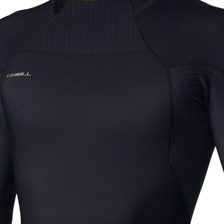 O'Neill Hyperfreak Back Zip 3-2 Steamer Black Black