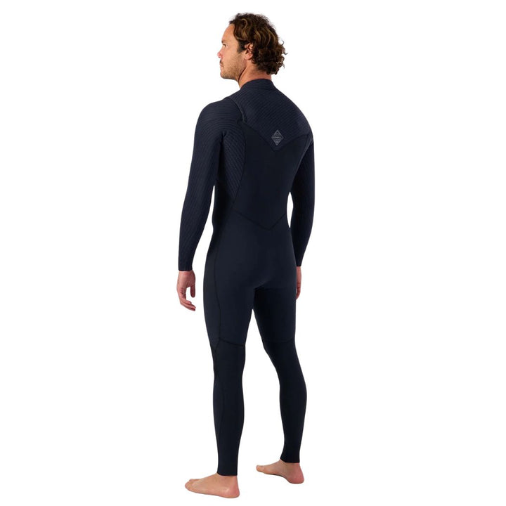 O'Neill Hyperfreak Chest Zip 3 2 Steamer Black Black