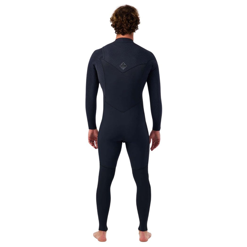 O'Neill Hyperfreak Chest Zip 3 2 Steamer Black Black