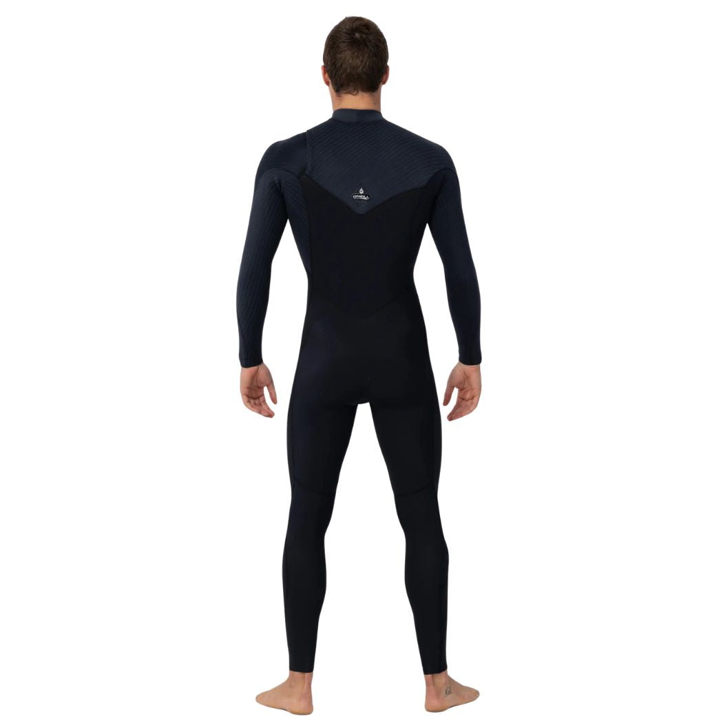 O'Neill Hyperfreak Chest Zip 3 2 Steamer Black Black