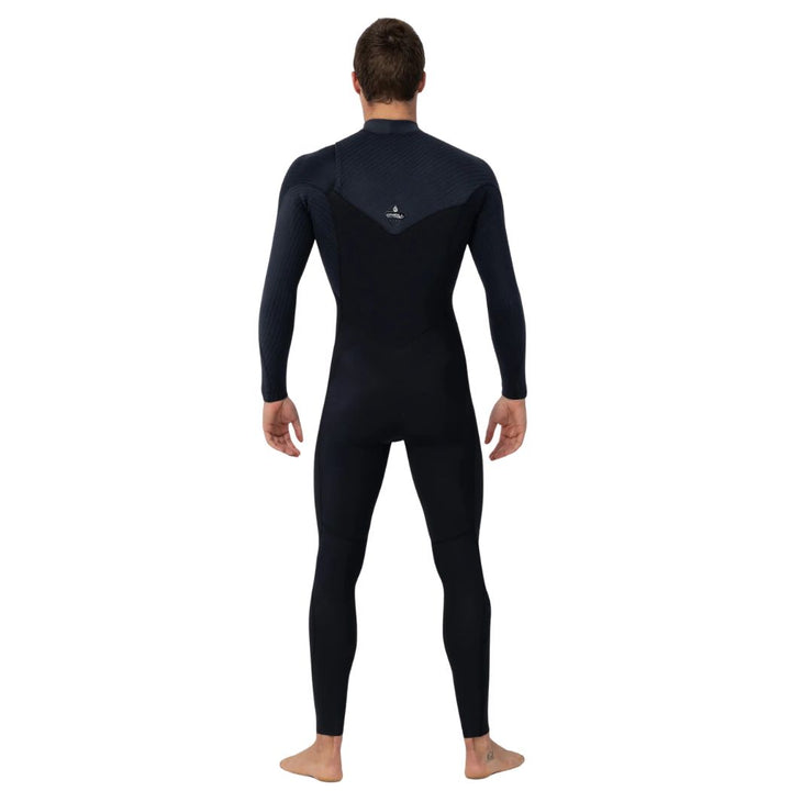 O'Neill Hyperfreak Chest Zip 3 2 Steamer Black Black