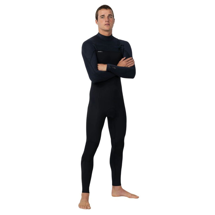 O'Neill Hyperfreak Chest Zip 3 2 Steamer Black Black