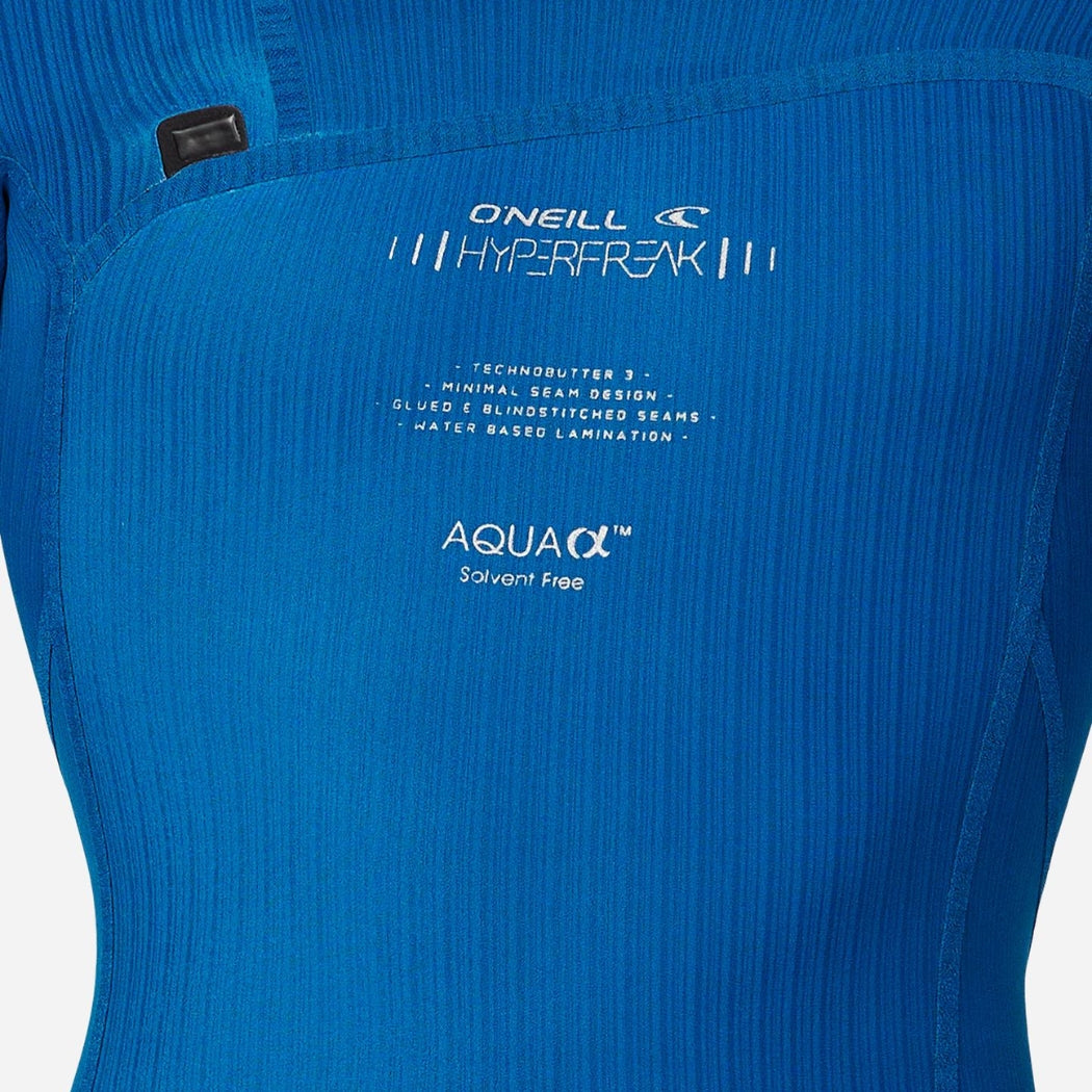 O'Neill Hyperfreak Chest Zip SS Steamer Black Black