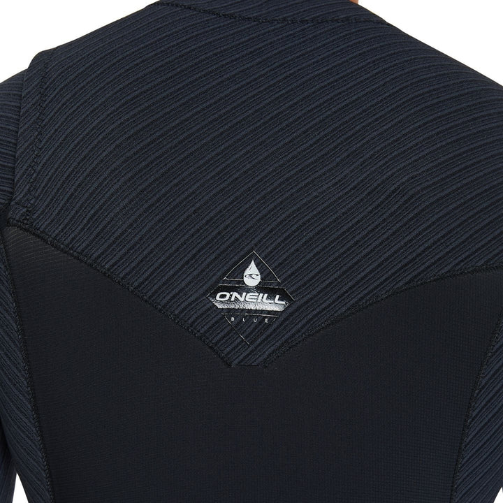 O'Neill Hyperfreak Chest Zip SS Steamer Black Black