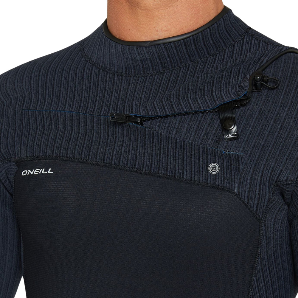 O'Neill Hyperfreak Chest Zip Short Sleeve 2mm Full Suit Black Black