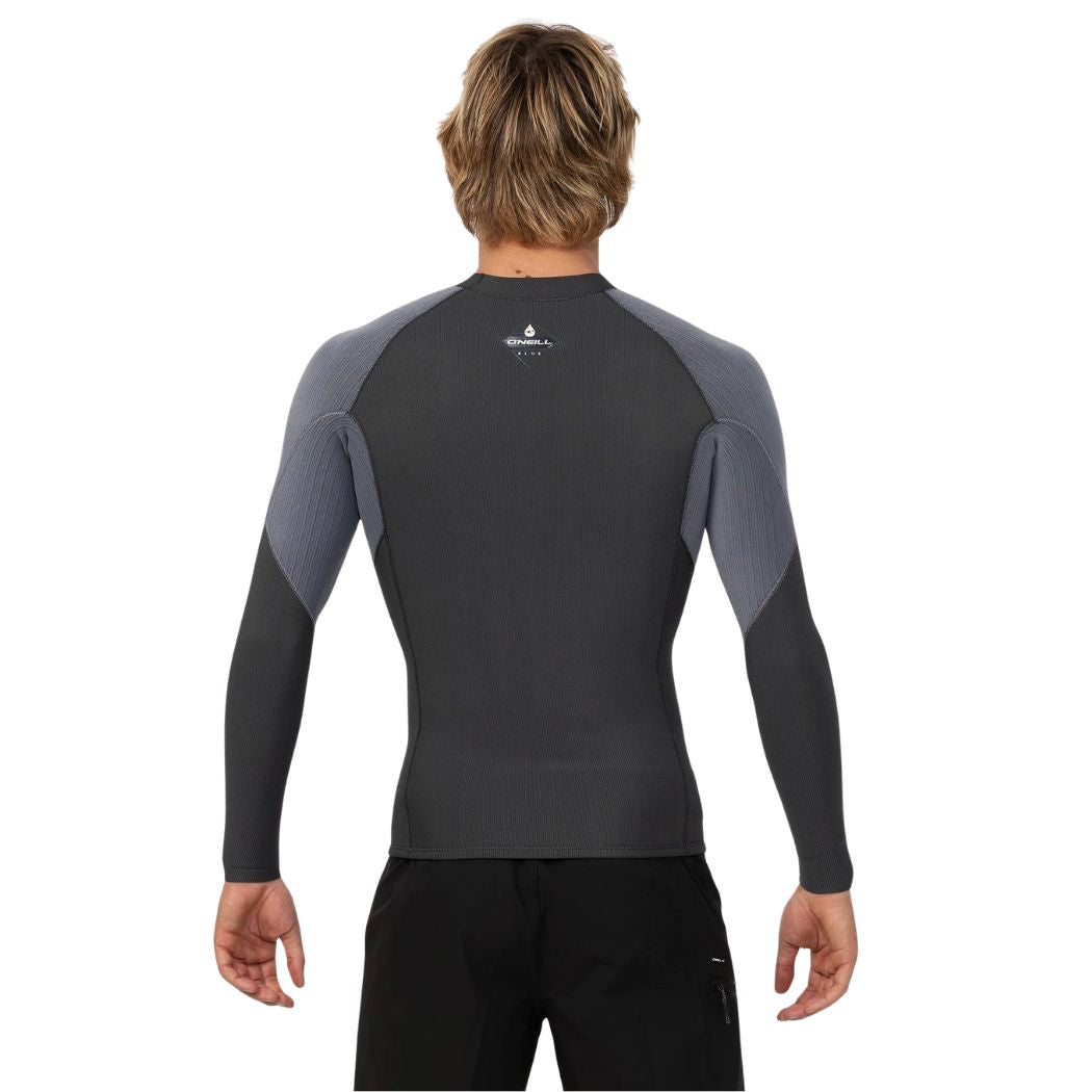 O'Neill Hyperfreak LS GBS Wetsuit Jacket 2mm Tempered Steel