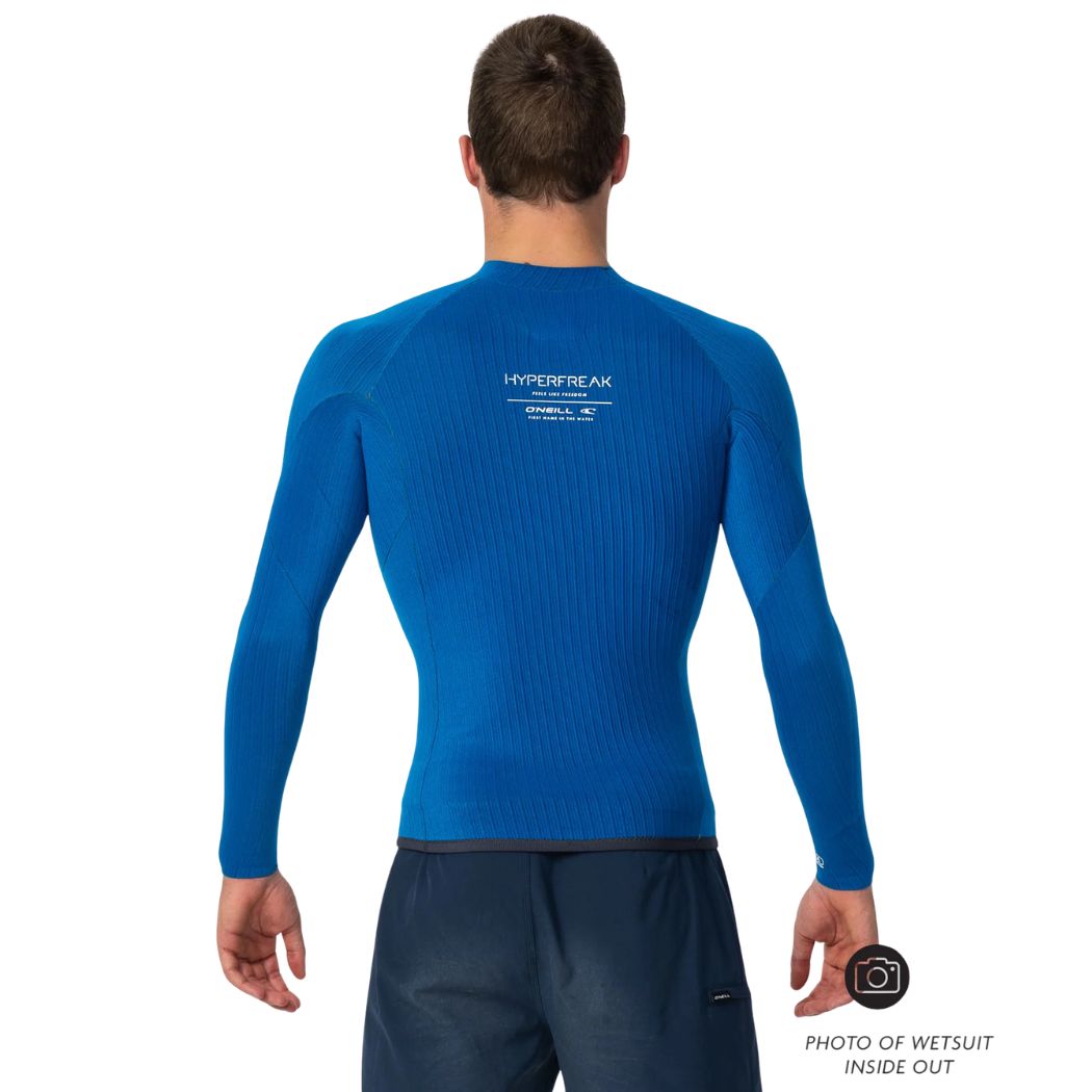 O'Neill Hyperfreak LS GBS Wetsuit Jacket 2mm Tempered Steel