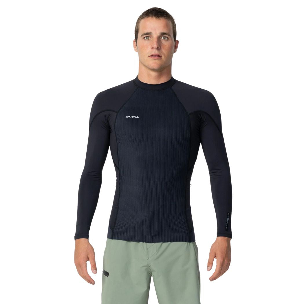 O'Neill Hyperfreak TBX3 Neo Lycra LS Jacket Black