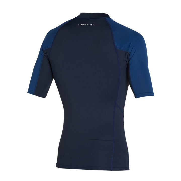 O'Neill Psycho UV Short Sleeve Rash Shirt Abyss Marine