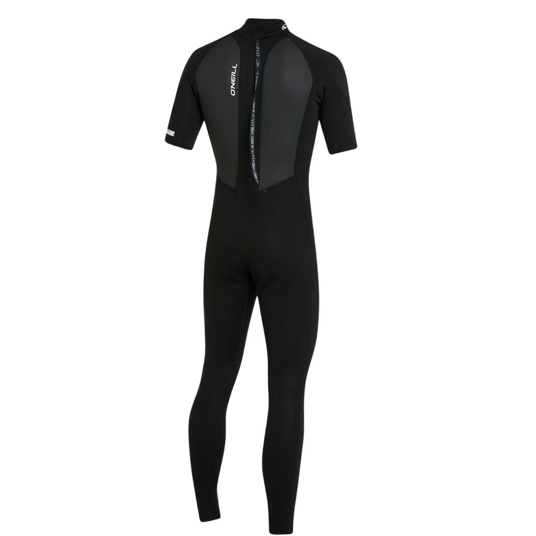 O'Neill Reactor 2 Back Zip Short Sleeve 2mm Steamer Black