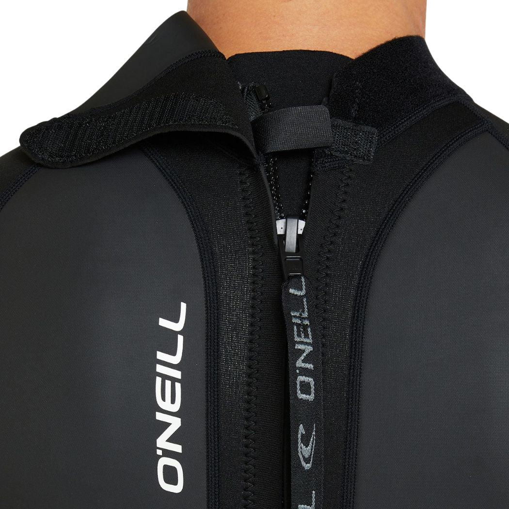 O'Neill Reactor 2 Back Zip Short Sleeve 2mm Steamer Black