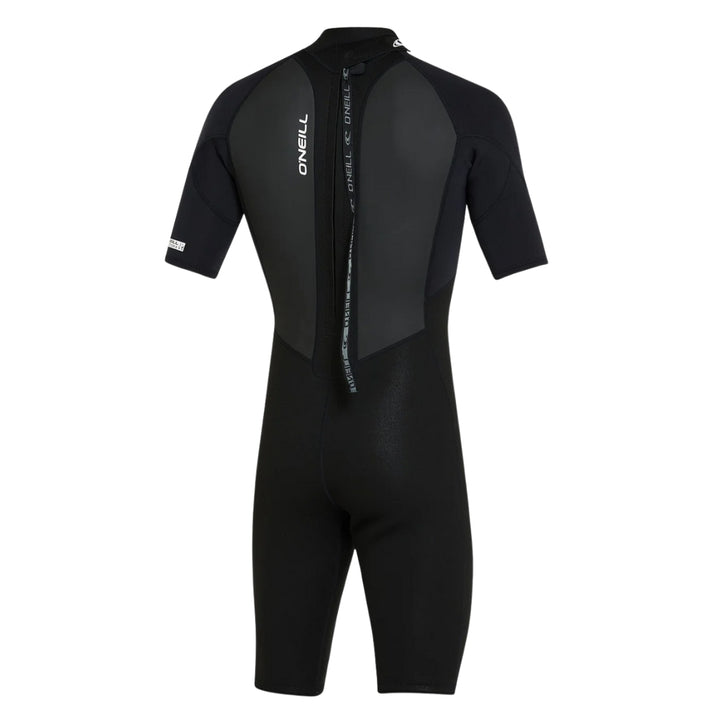 O'Neill Reactor 2 Back Zip Short Sleeve Spring Suit Black