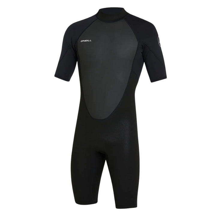 O'Neill Reactor 2 Back Zip Short Sleeve Spring Suit Black