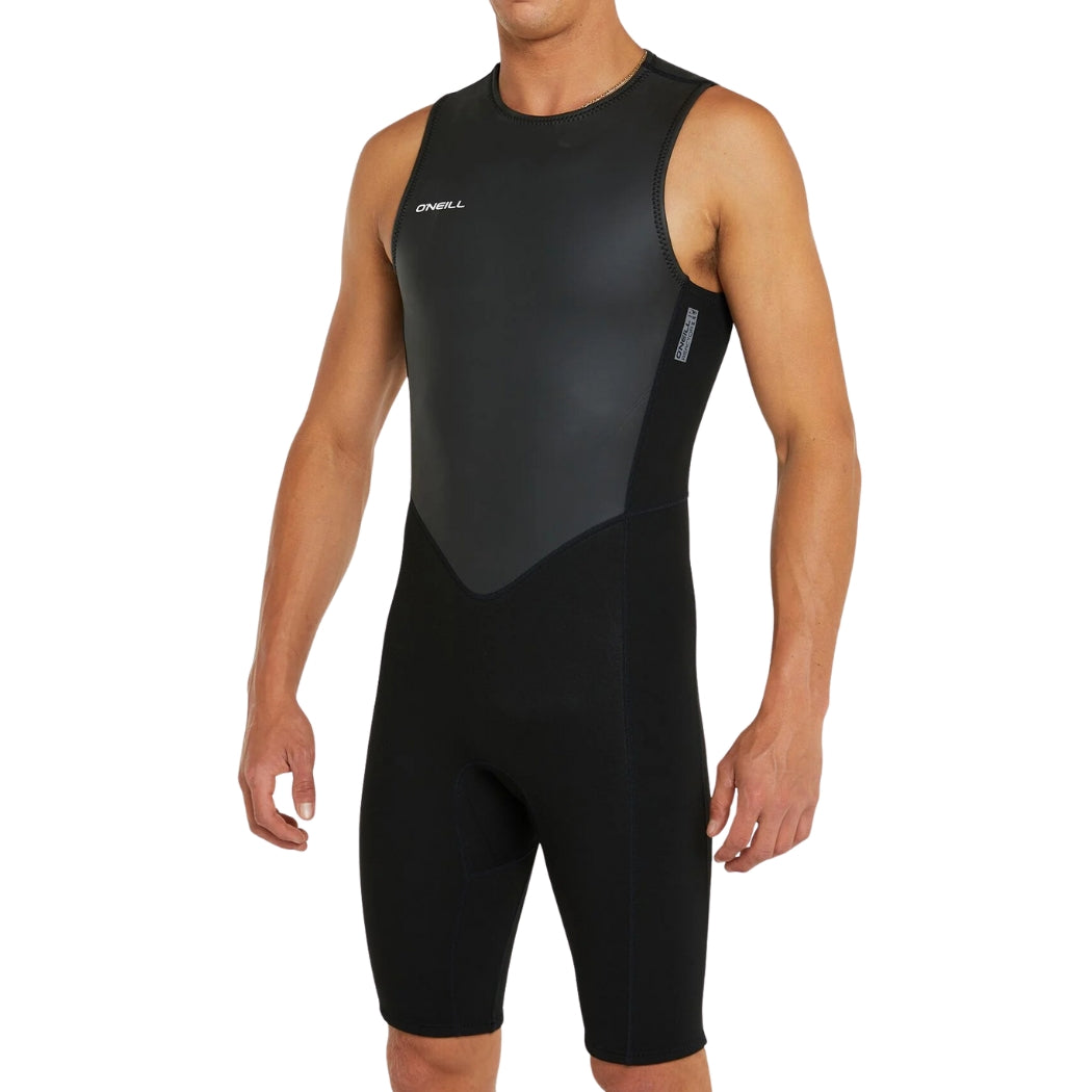 O'Neill Reactor 2mm BZ Short John Springsuit Black