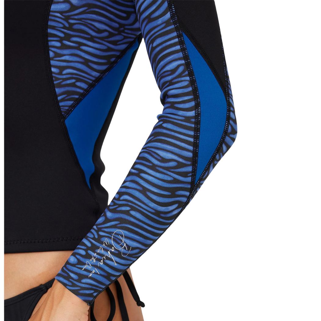 O'Neill Womens Bahia 1.5mm Full Zip Jacket Jungle Surf