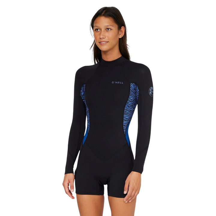 O'Neill Womens Bahia 2mm Boyleg Springsuit Jungle Surf