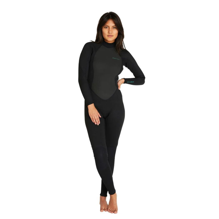 O'Neill Womens Factor BZ 3-2mm Steamer Black