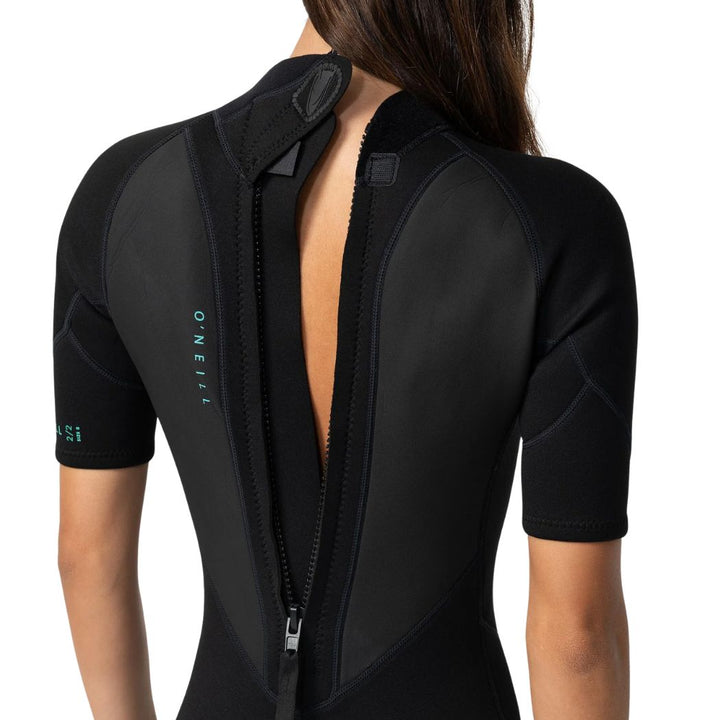O'Neill Womens Factor Back Zip SS 2mm Spring Suit