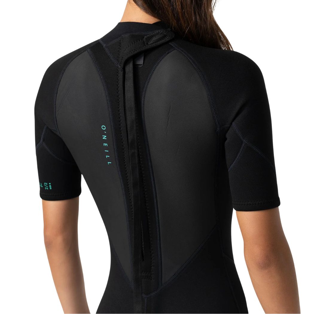 O'Neill Womens Factor Back Zip SS 2mm Spring Suit