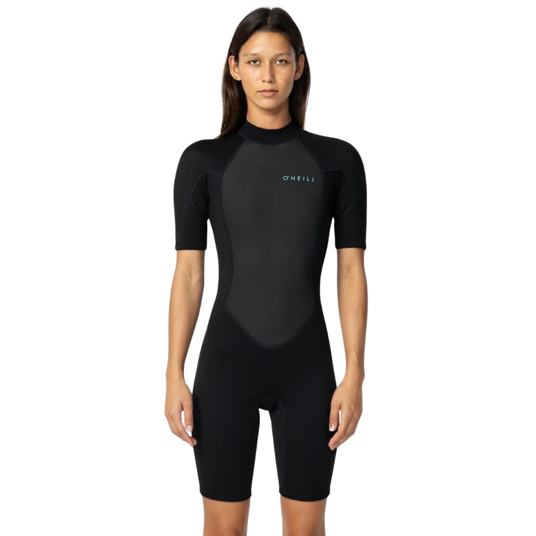 O'Neill Womens Factor Back Zip SS 2mm Spring Suit