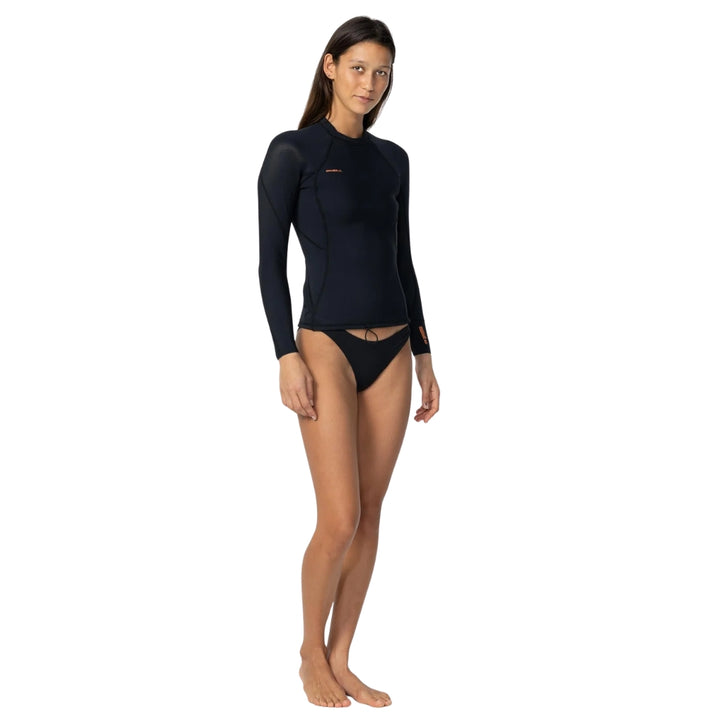 O'Neill Womens Hyperfreak 1.5mm Wetsuit Jacket Black Black