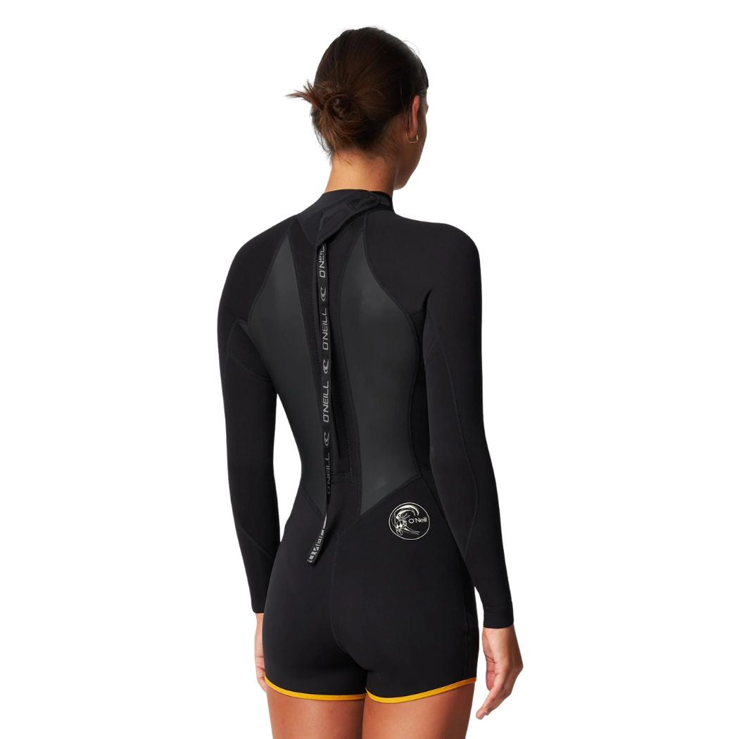 O'Neill Womens O'Riginals BZ 2mm Boy Leg Spring Suit Black