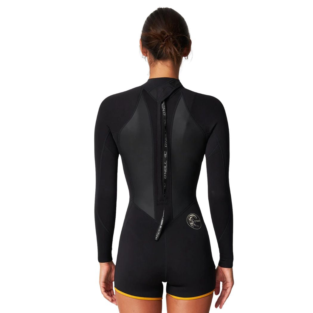O'Neill Womens O'Riginals BZ 2mm Boy Leg Spring Suit Black