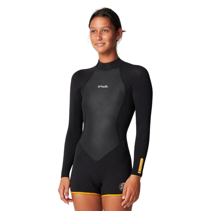 O'Neill Womens O'Riginals BZ 2mm Boy Leg Spring Suit Black