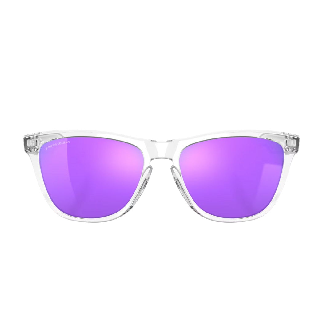 Oakley Frogskins Polished clear Prizm Violet