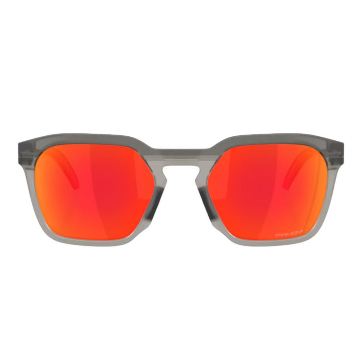 Oakley HSTN SQ Matte Grey Smoke Prizm Ruby