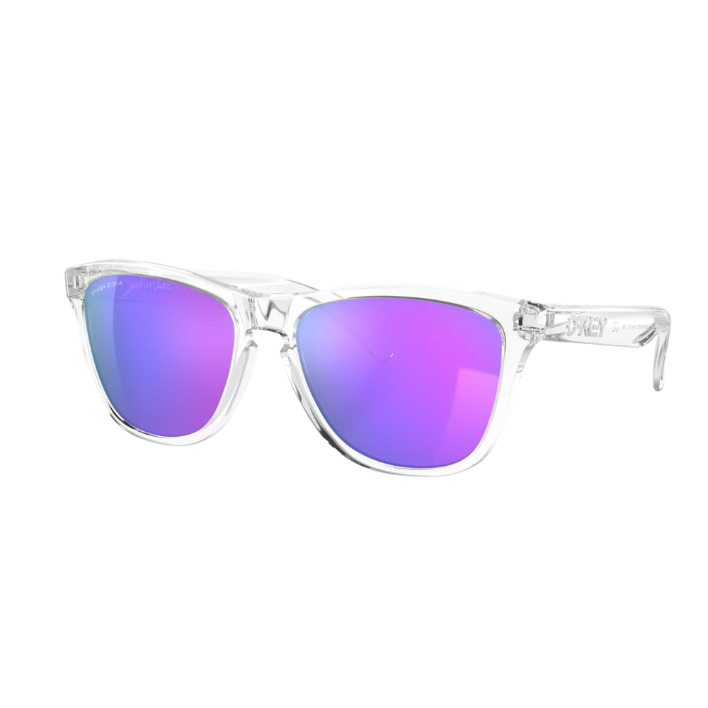 Oakley Frogskins Polished clear Prizm Violet