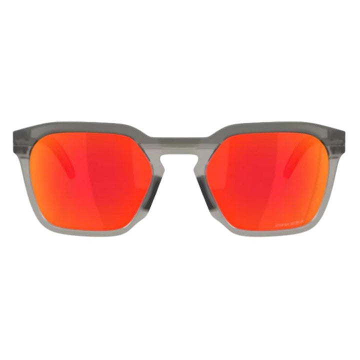 Oakley HSTN SQ Matte Grey Smoke Prizm Ruby
