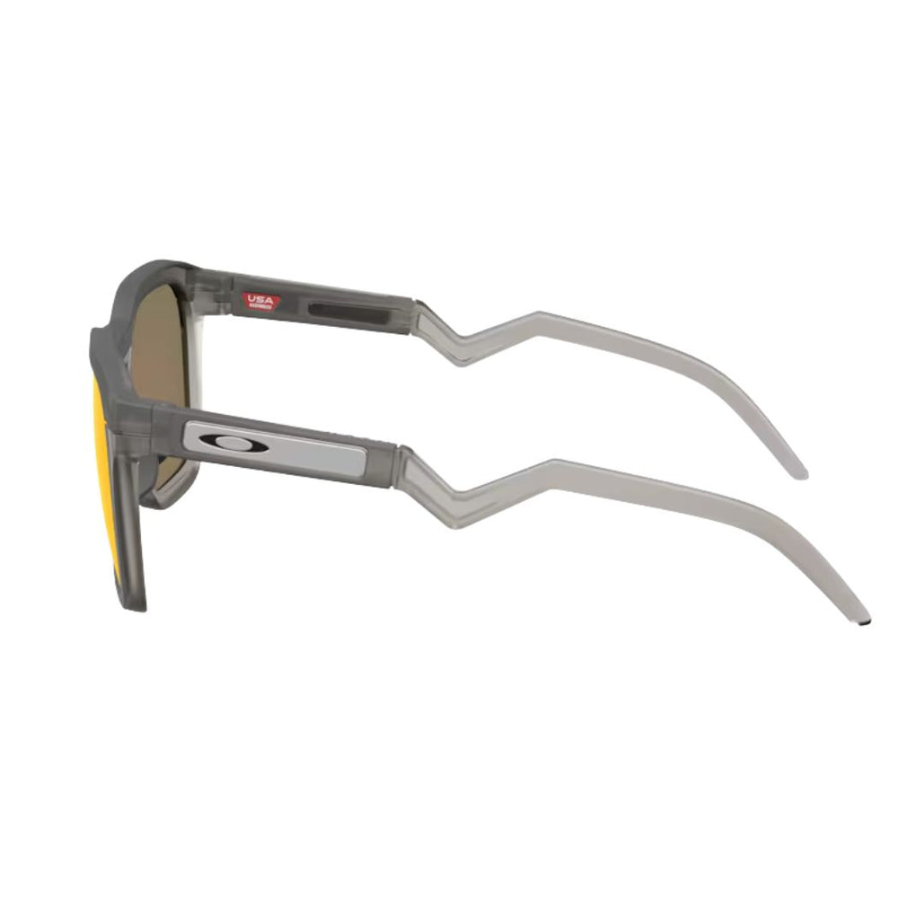 Oakley HSTN SQ Matte Grey Smoke Prizm Ruby