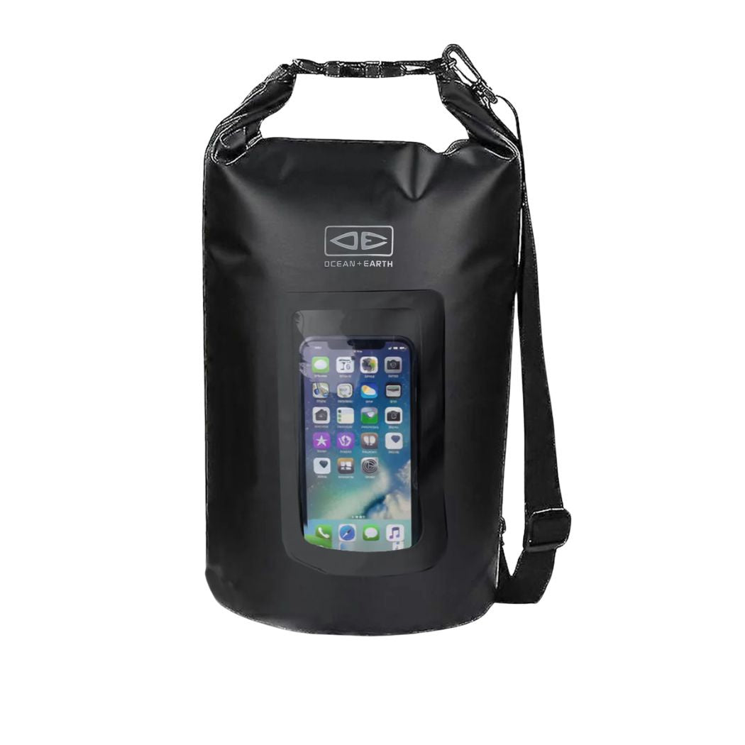 Ocean And Earth Elements Dry Bag Black