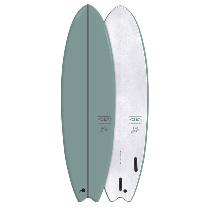 Ocean And Earth Ezi Rider 2.0 7ft Softboard Sage