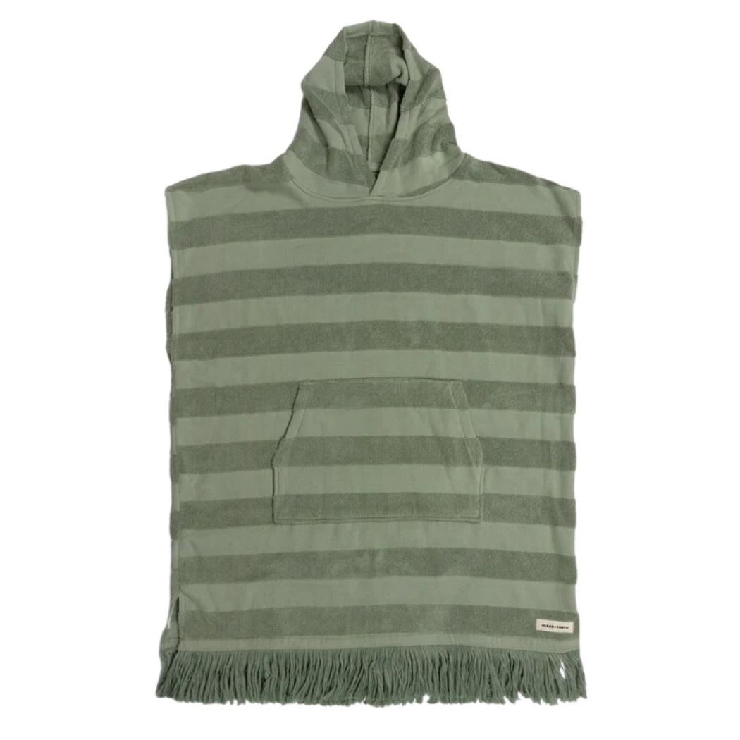 Ocean And Earth Ladies Layz Poncho Sage