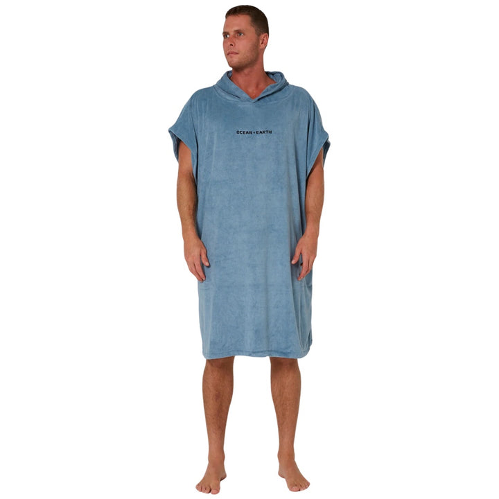 Ocean And Earth Mens Surf Essential Poncho Petrol