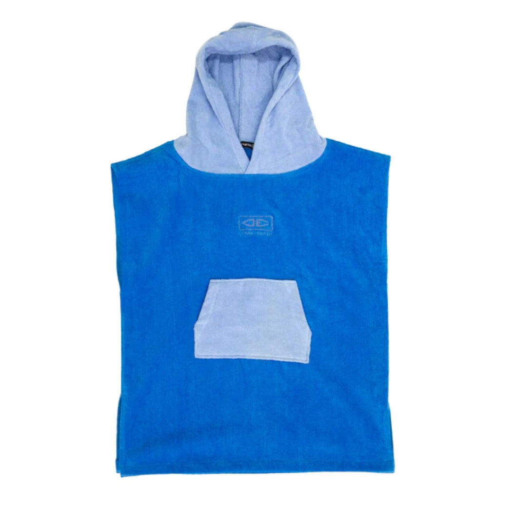 Ocean And Earth Toddlers Poncho Blue 23 