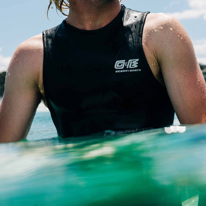Wetsuit | Heritage Back Zip Short John - 2mm | Ocean and Earth
