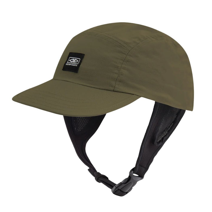 Ocean and Earth Indo 5 Panel Cap Olive