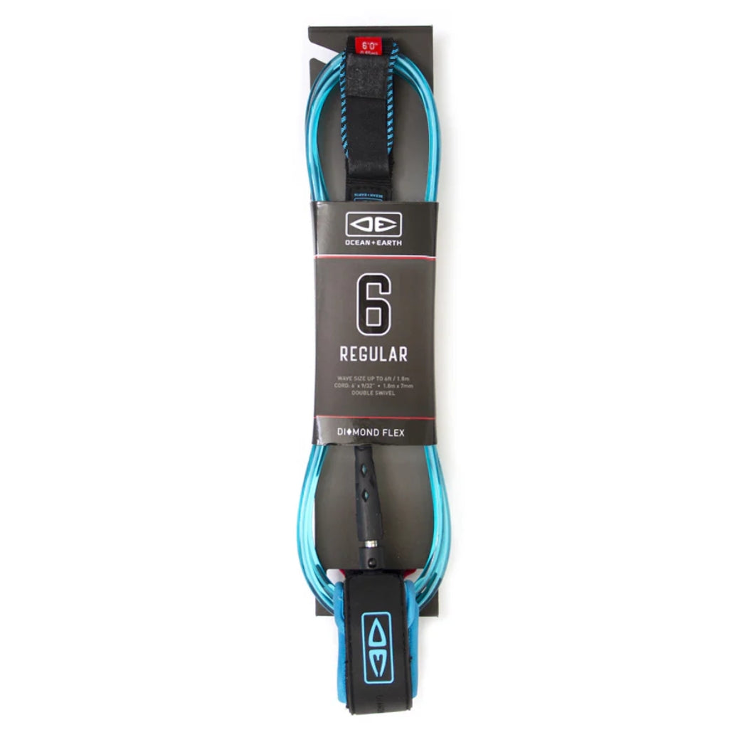 Ocean And Earth Diamond Flex Regular Leash 6ft