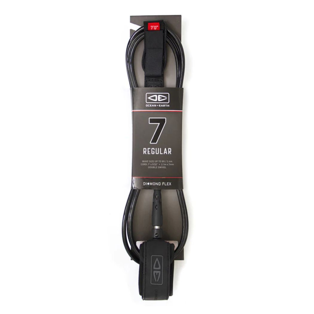 Ocean And Earth Diamond Flex Regular Leash 7ft