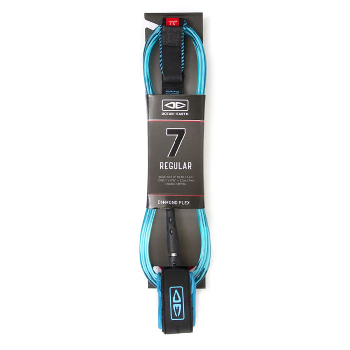 Ocean And Earth Diamond Flex Regular Leash 7ft