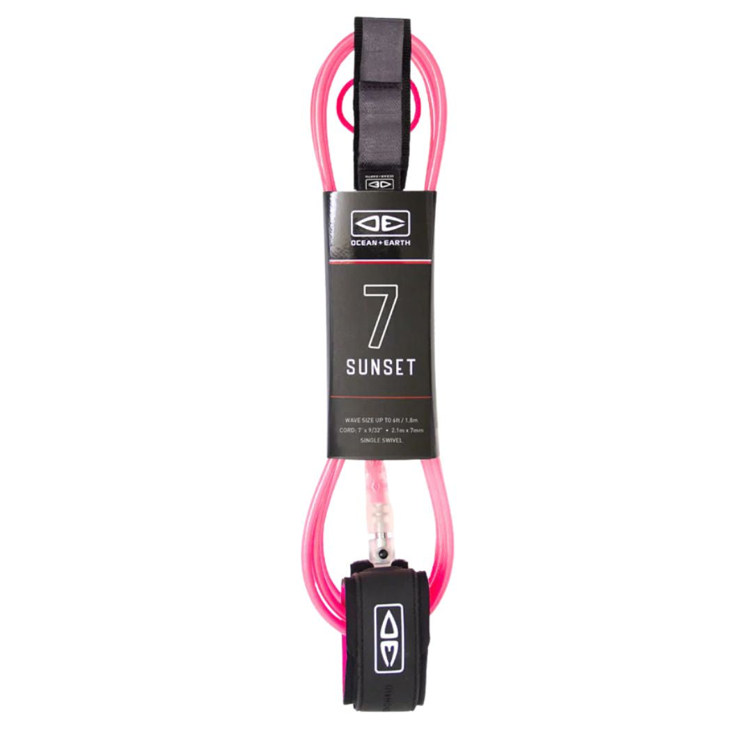 Ocean And Earth Diamond Flex Sunset Leash 7ft