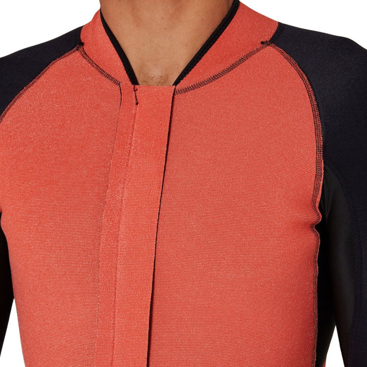 Ocean And Earth Double Black Long Sleeve Front Zip Vest