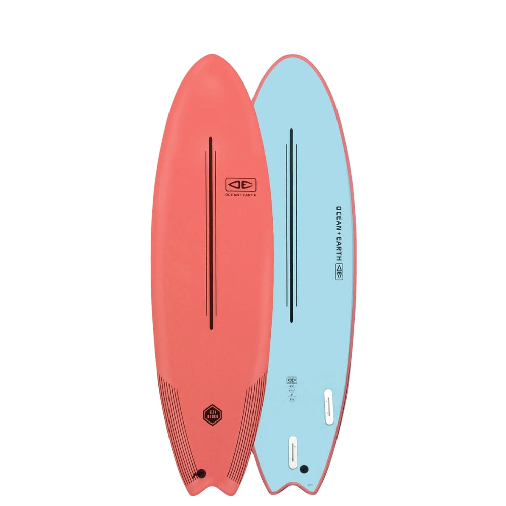 Ocean And Earth Ezi Rider 6'6" Softboard 