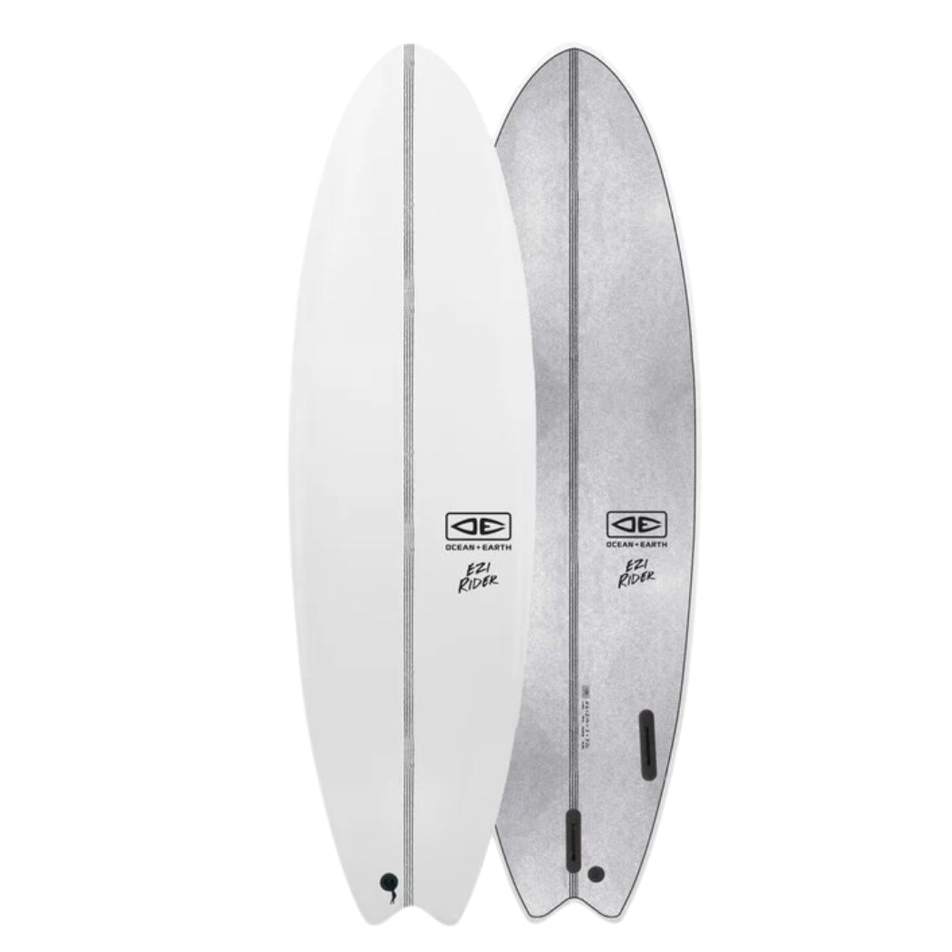 Ocean And Earth Ezi Rider 6ft Softboard WHITE