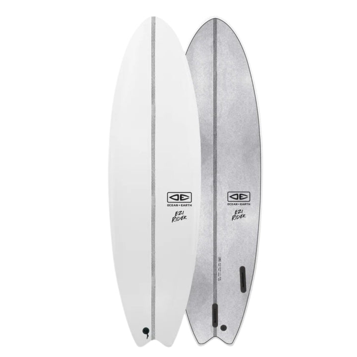 Ocean And Earth Ezi Rider 6ft Softboard WHITE