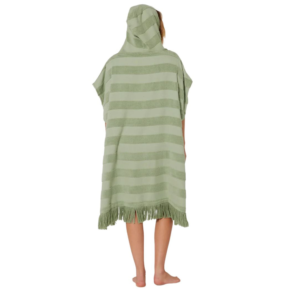 Ocean And Earth Ladies Layz Poncho Sage