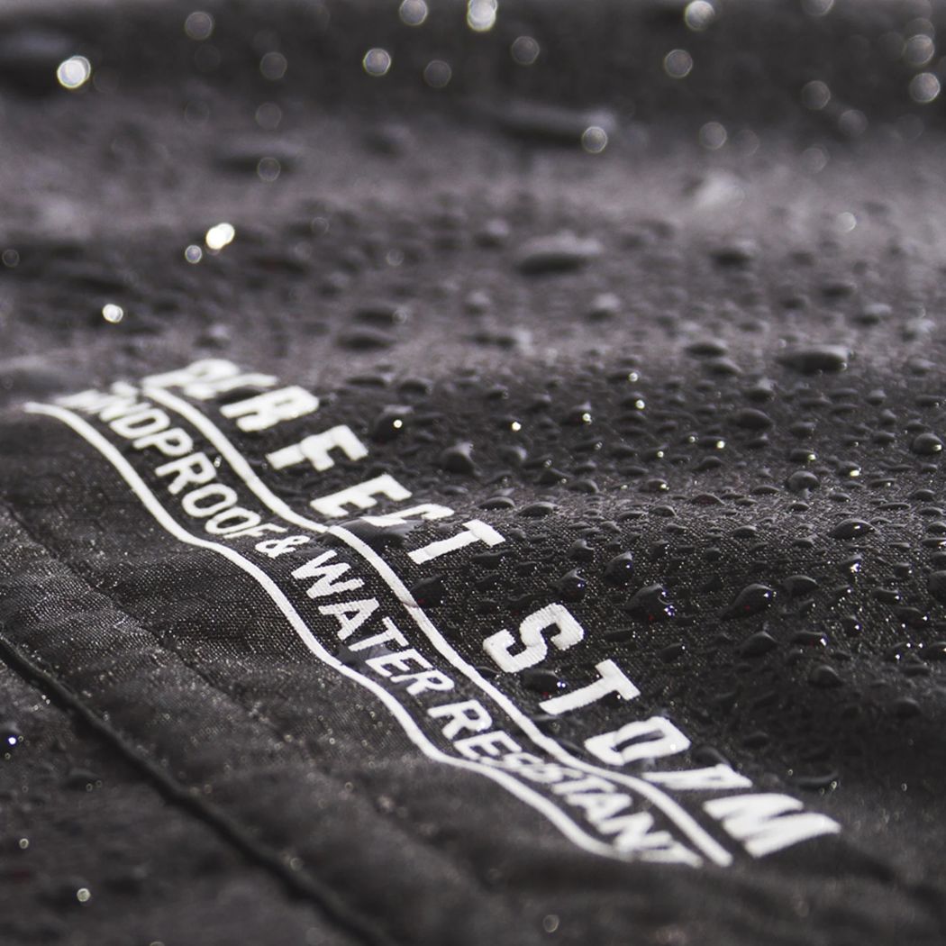 Ocean And Earth Perfect Storm Poncho Black